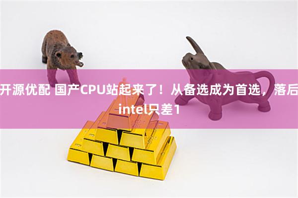开源优配 国产CPU站起来了！从备选成为首选，落后intel只差1